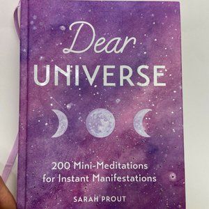 Dear Universe 200 Mini-Meditations Book Instant Manifestation Hardcover